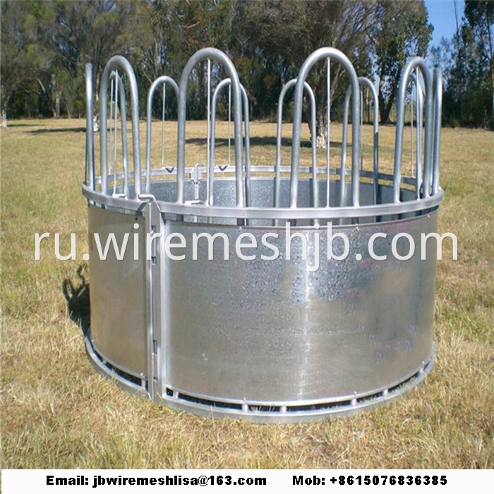 Hot Dipped Galvanized Cattle Hay Bale Feeder
